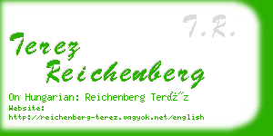 terez reichenberg business card
